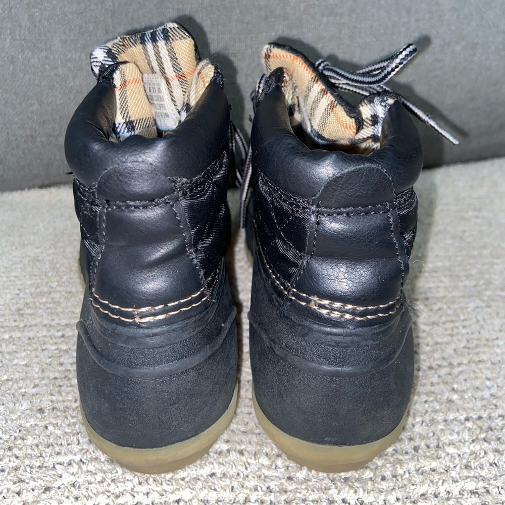 Skechers Snow Wet Weather Plaid Winter Ankle Boots Duck Boots - Picture 4 of 11
